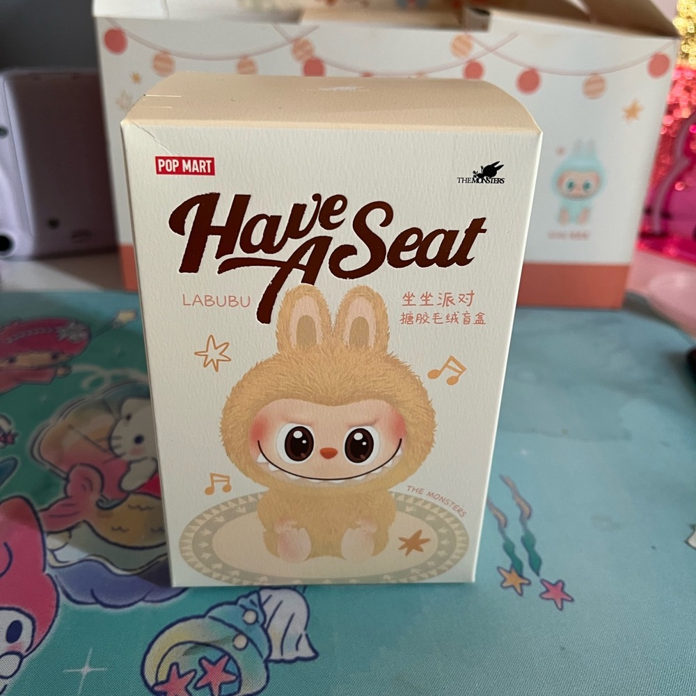 Pop Mart Labubu 'Have A Seat' Collectible Figure Blind box